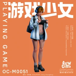 OceanCosmos miniatures, Original, Playing game, Sexy Girl, Resin unpainted Model kit figure GK