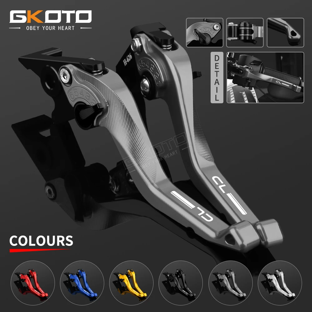 

For Honda CL500 CL300 2023 Motorcycle Accessories CNC Short Brake Clutch Levers Ajustable