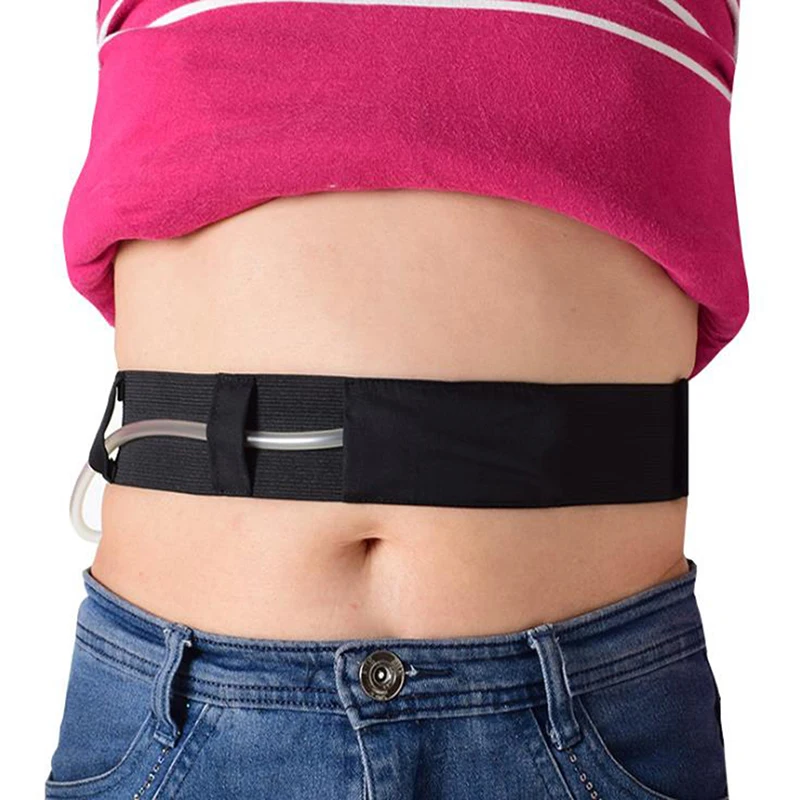 **1PC  S/M/L Adjustable Breathable Abdominal Belt Peritoneal Dialysis Conduit Protection Belt Therapy