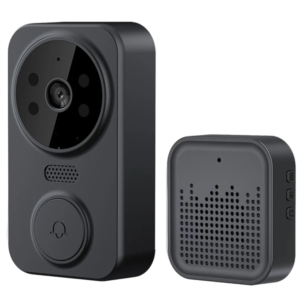 

Умный видеодомофон с Wi-Fi, двусторонней аудиосвязью, удаленным мониторингом через приложение, интеллектуальный дверной звонок для домашней безопасности