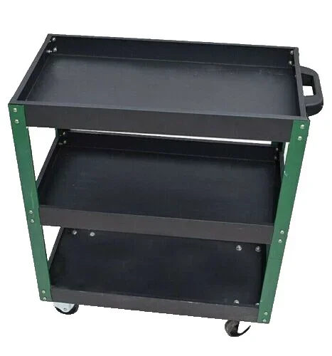 Heavy-Duty Stainless Steel Auto Repair Rolling Box 7-Drawer Metal Tool Chest Workshop Toolbox Trolley Cabinet with tools