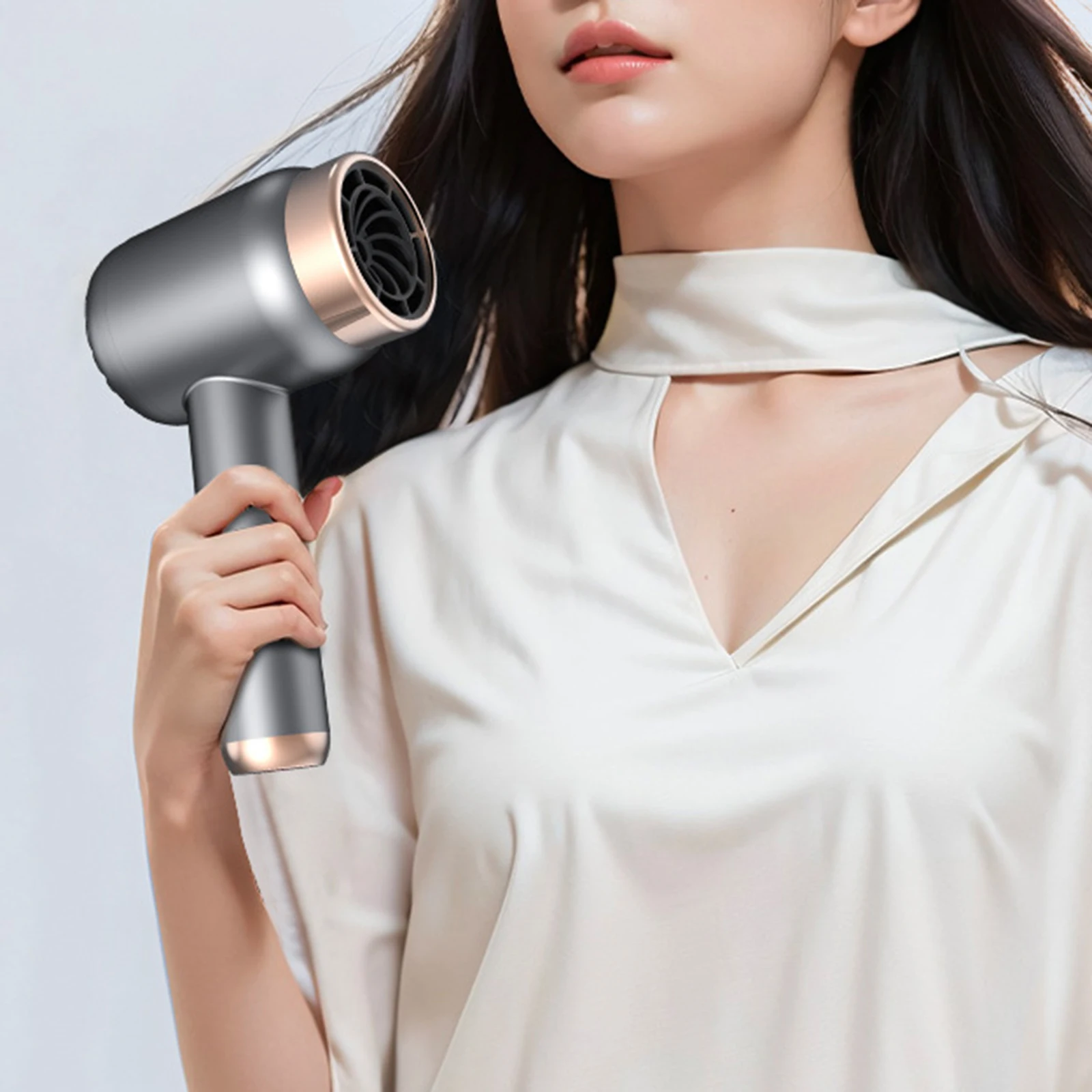 Travel Hair Dryer Compact Professional Fast Drying Hair Dryer Power Cordless Hair Dryer for Travel Women Men Hotel Home Outdoor