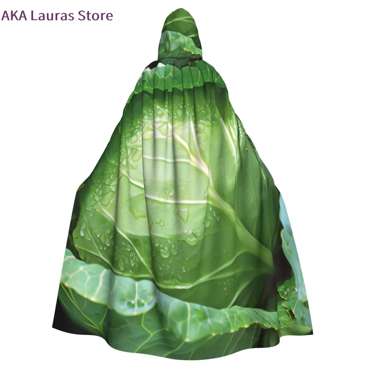 Hooded  Unisex  with Hood Cabbage Vegetable  Vampire Witch Cape Cosplay