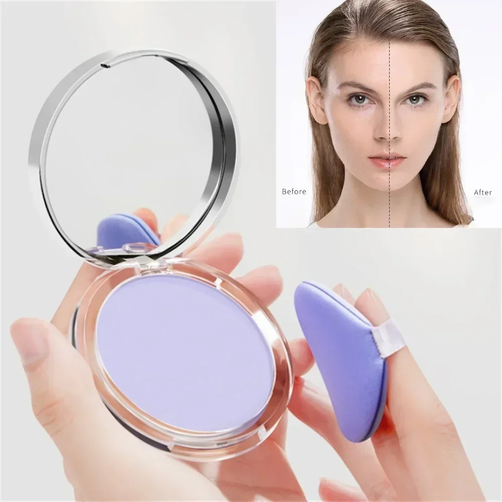 1PC CandyBella Violet Cream To Powder Skin-friendly Skin Natural Face Long Lasting Oil-controlling Contouring Powder Cosmetics