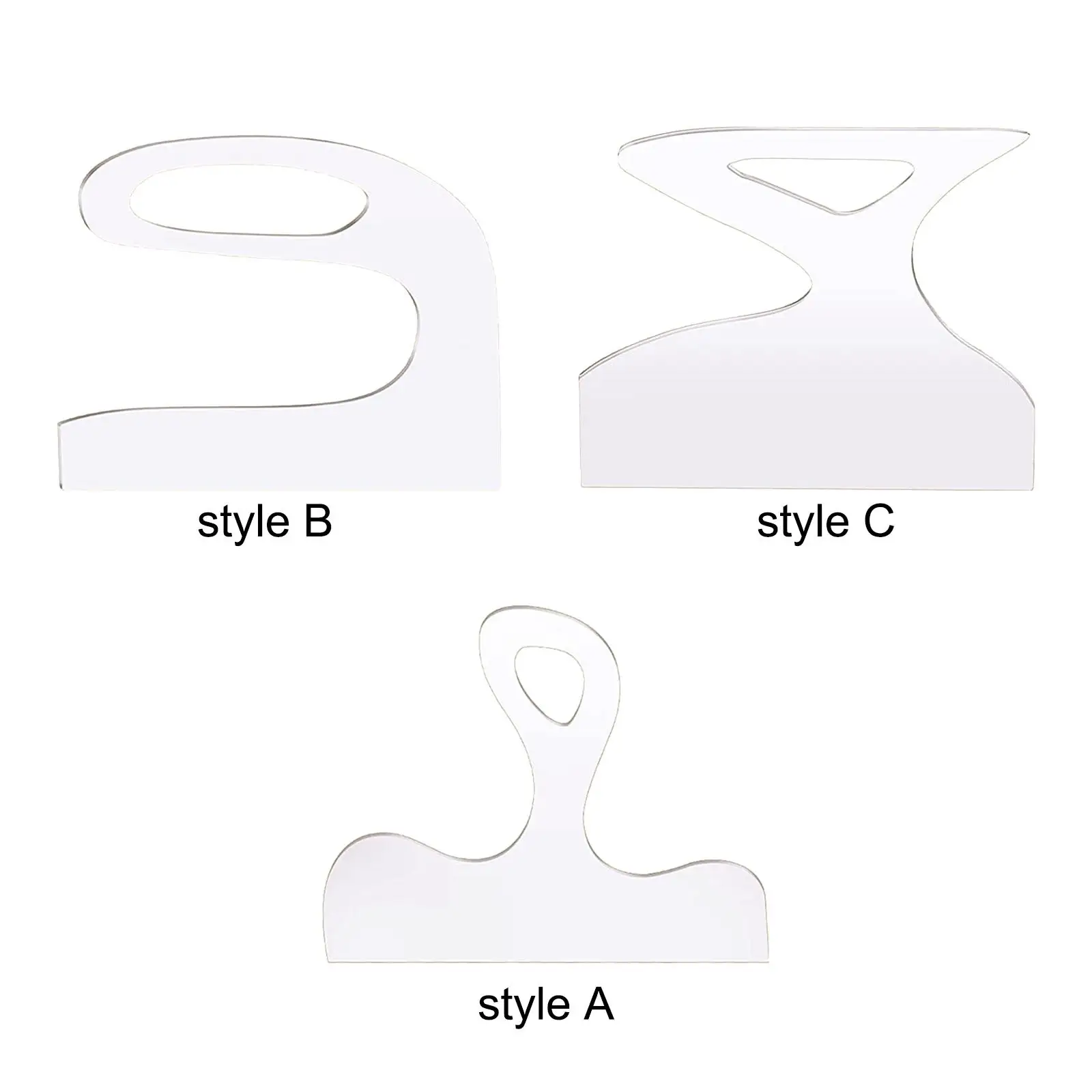 Acrylic Cutting Board Handle Router Template Acrylic Handle Templates Woodworking Router Template Clear Cutting Board Router