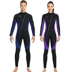 3MM Neoprene Wetsuit Front Zipper Men Kite Surf Diving Suit Women Kayak Swim Scuba Diving and Snorkeling Spearfishing Wetsuits