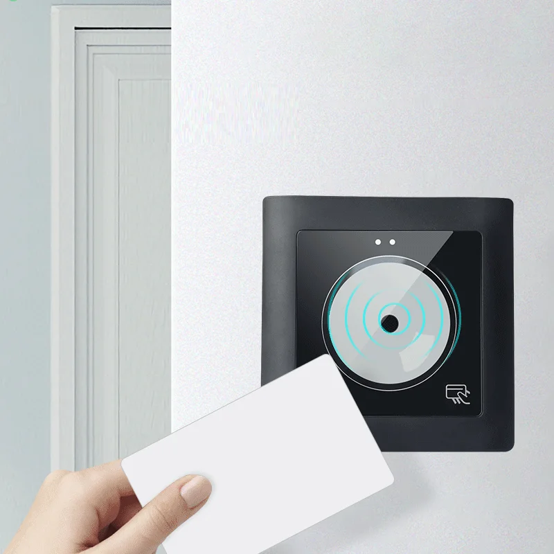 RFID  QR  Reader Scan 1D Barcode /2D Code Support  ID Card 125K + Wg26/34 Format / RS485 / RS232/ TTL / USB Output