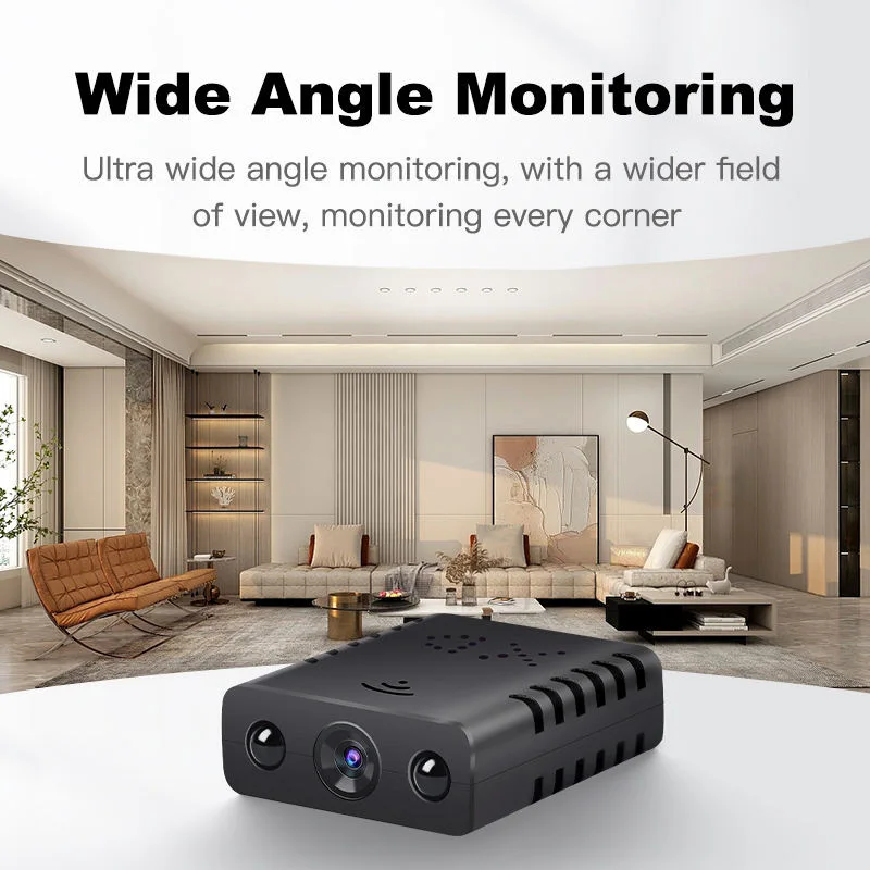 Lenovo Mini Surveillance Camera 1080P HD Home Remote Monitoring Camcorders IR Night Vision Body Cam Protable Camera 2026 New