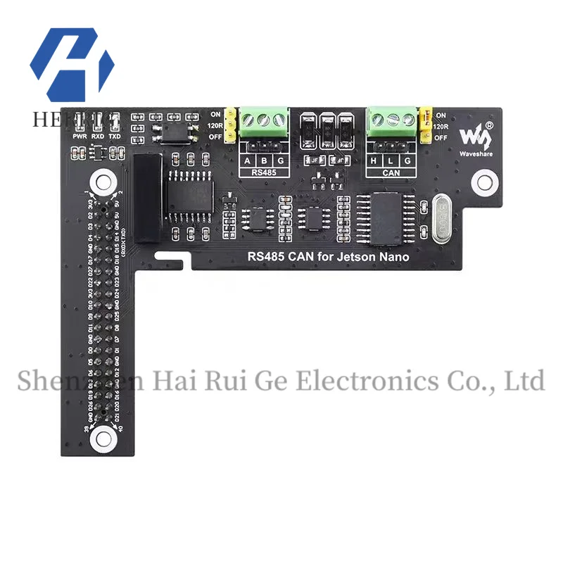 

MicroSnow Jetson Nano Dedicated RS485 CAN Expansion Board 3.3V Digital Isolation UART Control