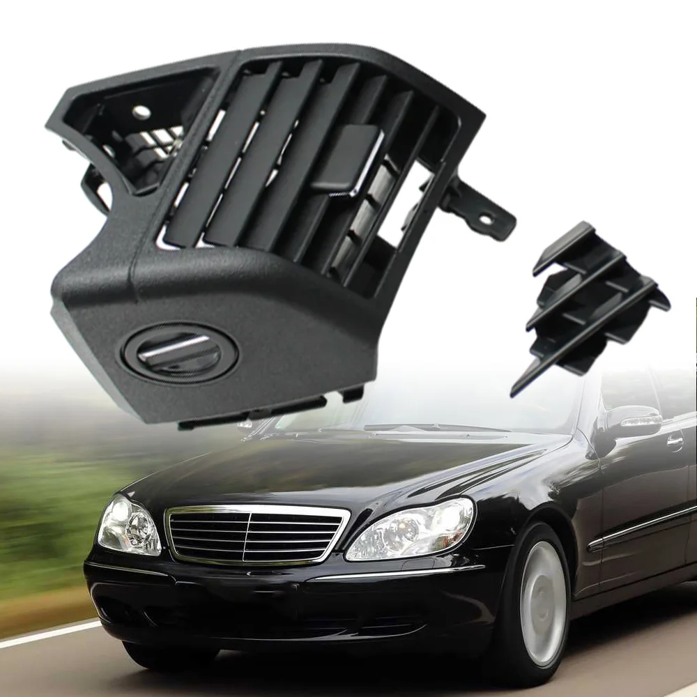 

For Mercedes-Benz S-Class W220 1998-2005 Car Front Dashboard Middle AC Vent Air Vent Grille Panel Cover 22083001547241