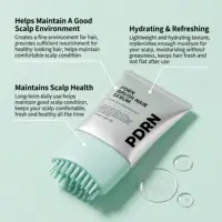 PDRN Hair Serum With Built-In Brush,Strengthen Hair Root Anti Hair Loss Improve Scalp Environment Daily Head Care Scalp Massager 6