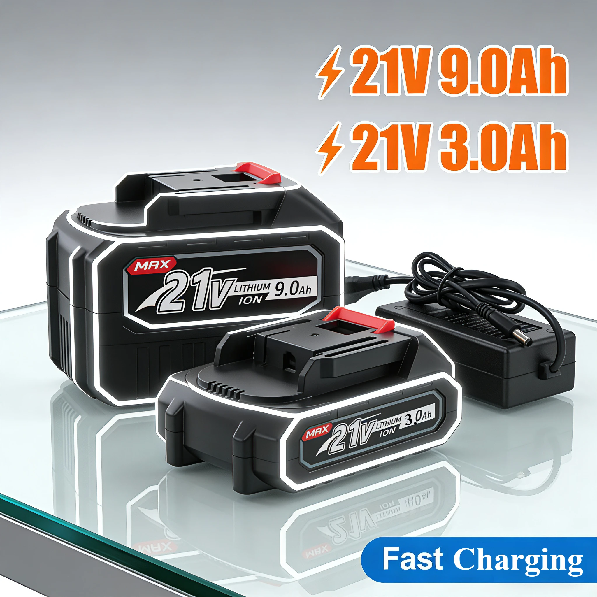 

For Makita 21V Battery Pack 5S2P Li-ion 3000mAh 6000mAh 9000mAh Fast Charging Safety Certified for Electric Drill/Driver Tools