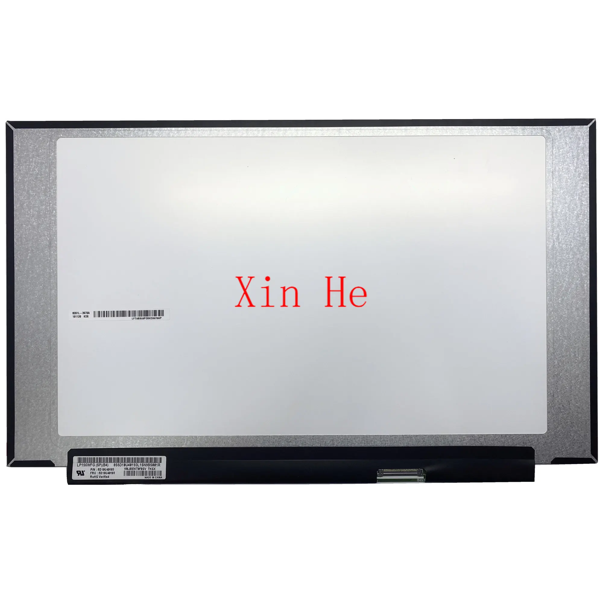 

15.6'' 144Hz LP156WFG-SPB4 fit LP156WFG-SPB3 LP156WFG-SPK1 LP156WFG-SPF2 LP156WFG-SPF3 IPS 72% NTSC FHD Laptop LCD Screen