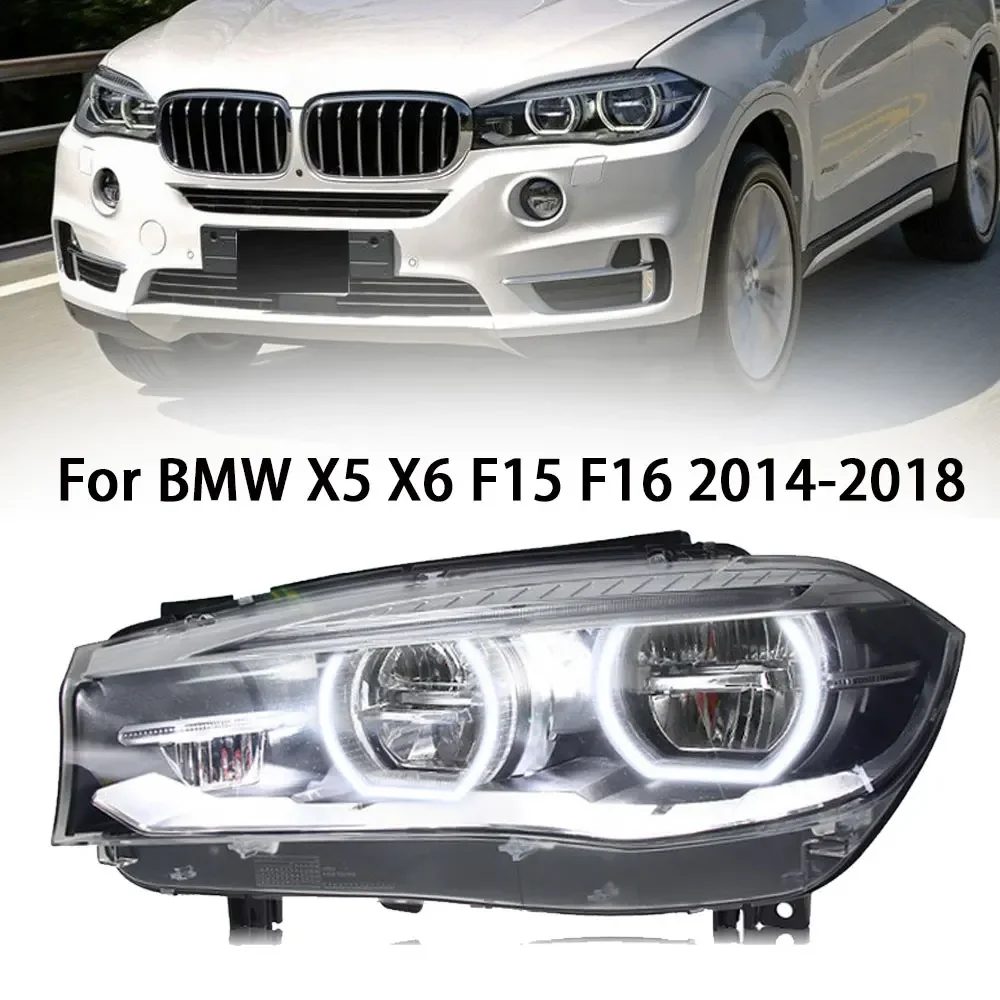 

Car Front Lights For BMW X5 F15 X6 F16 Led Headlights 2014-2018 F15 Modified Led Headlamp Assembly Plug And Play