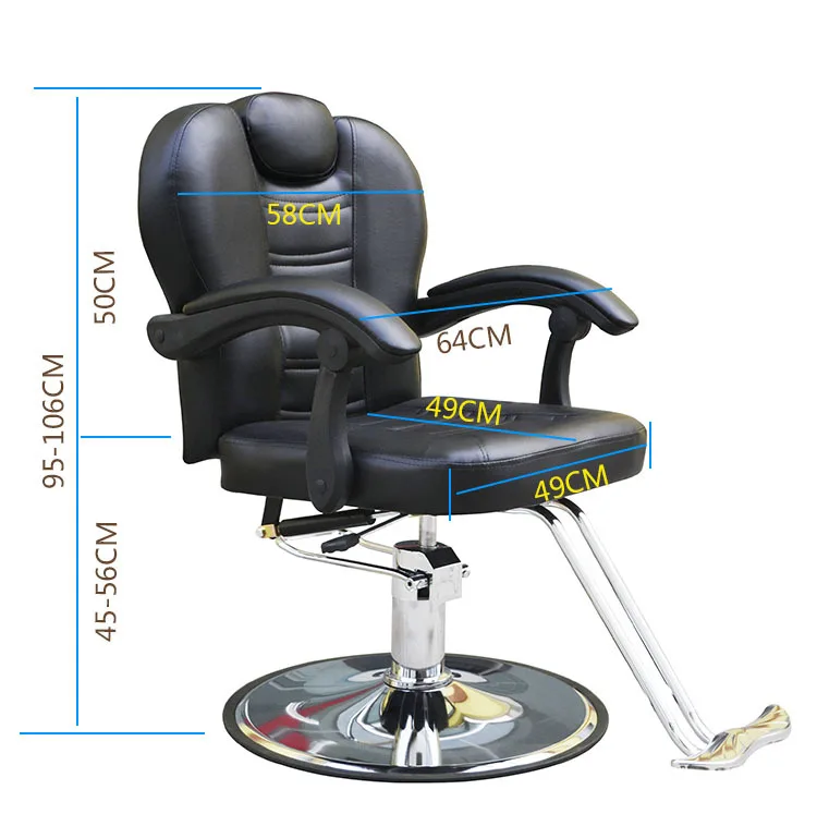Classic Barber Chair For Barbershop Exclusive Customization Of Various Materials And Styles