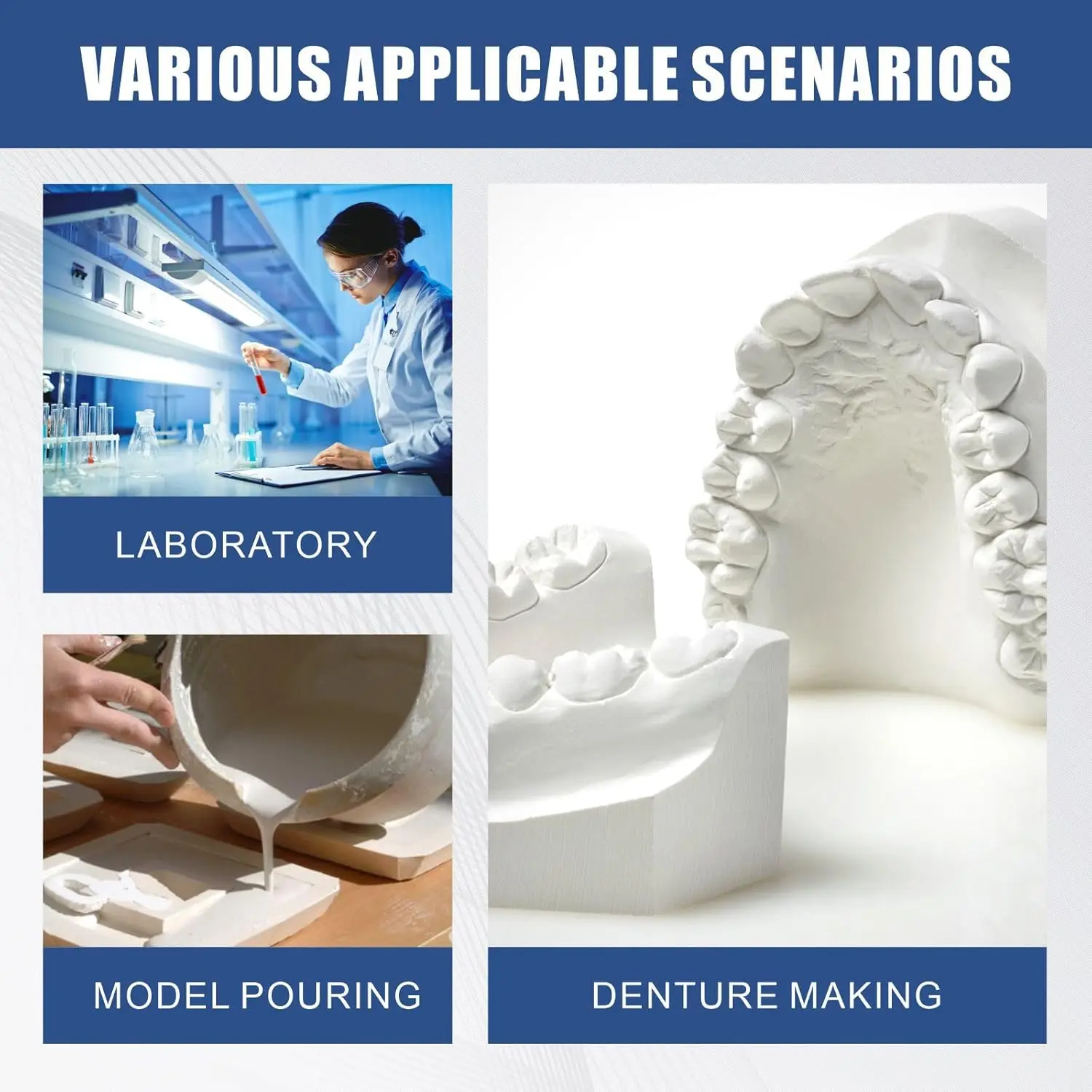 Smooth Dental Laboratory Circular Vibrator - Reliable Plaster Model Vibration Table for Precision Dental Work