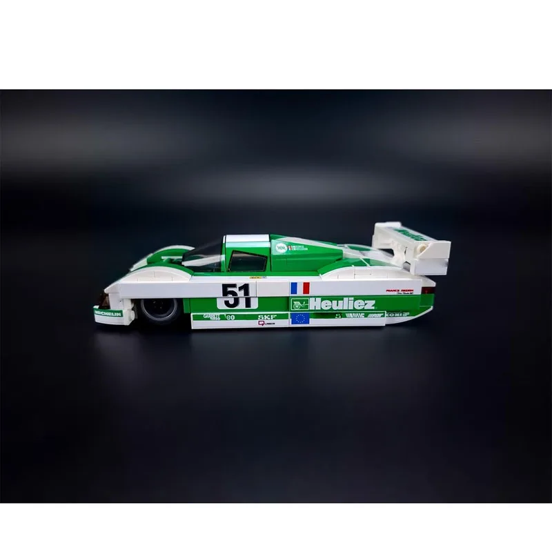 MOC-236950 Neues WM P88 Sport-Rennwagen-Bausteinmodell, 266 Teile, Baustein-Spielzeug zum Geburtstag für Jungen, Geschenk zum Kinder