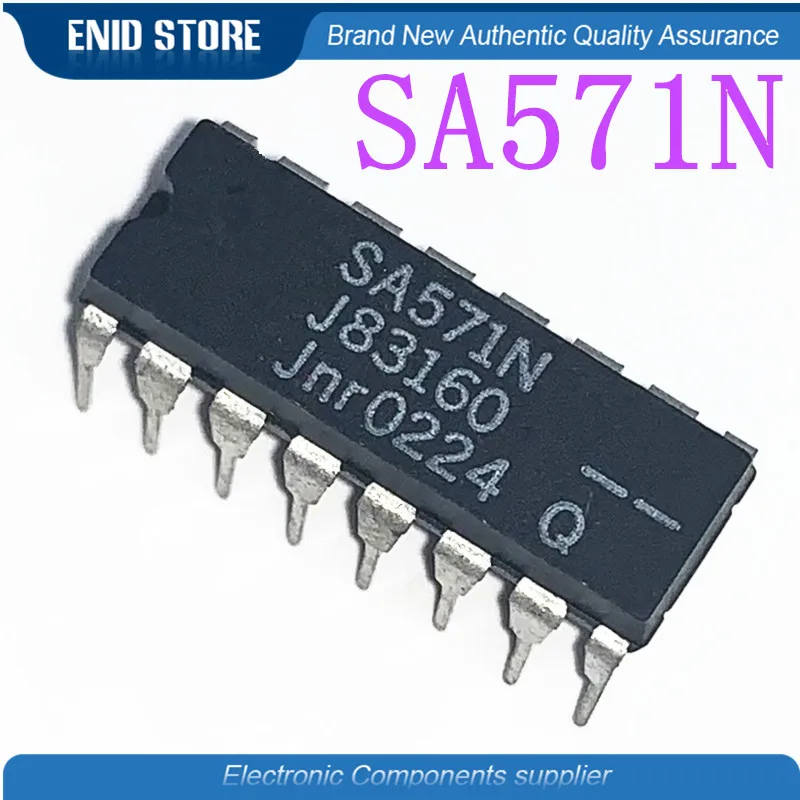 5PCS/Lot SA571N SA571 NE571N NE571 DIP-16 NE570N SA572N NE572N