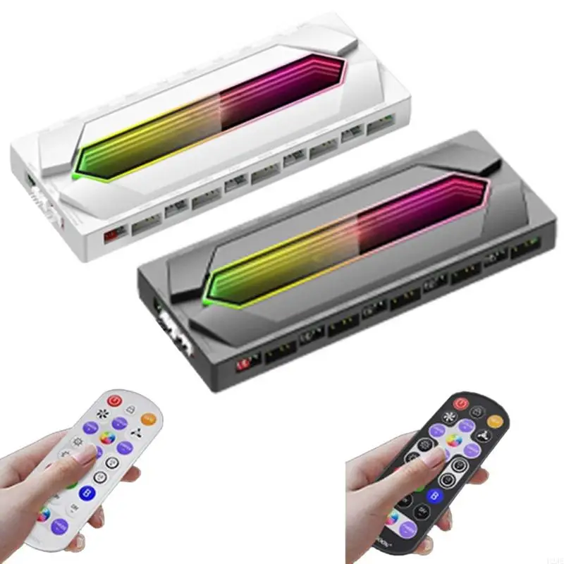 Controller U2JE Argb Hub raffreddamento PWM raffreddamento con cavo alimentazione splitter argb PWM Argb Splitter per