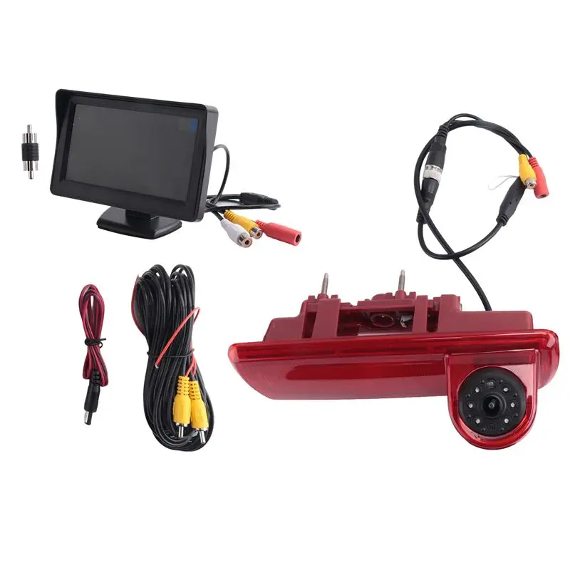 camara-de-vision-trasera-a30p-170-grados-con-luz-de-freno-y-monitor-de-43-pulgadas-para-renault-trafic-opel-vauxhall-vivaro-custom-2014
