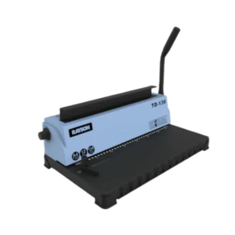 Iron ring binding machine double-loop 34-hole punching machine picture albums notebooks menus and desk calendars