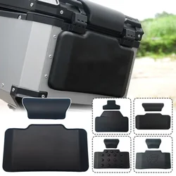 Motorcycle Passenger Backrest Back Pad Universal Self-adhesive Shockproof Moto Rear Top Case Box Luggage Cushion Pad Backrest