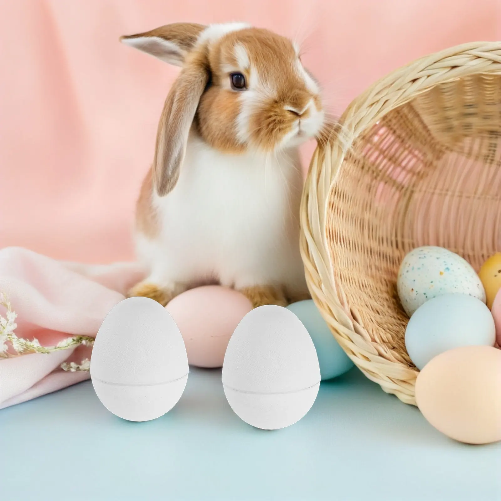 

8 шт. пустых бумажных пасхальных яиц для рисования, поделок, ручной росписи, украшений, декора для пасхальных корзин, винтажный декор