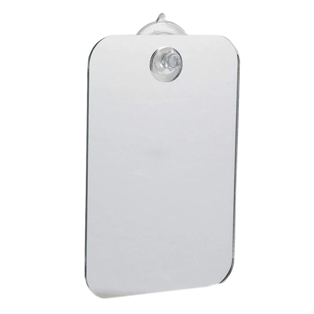 AA20-トラベルミラー-吸盤付き-ポータブルシェービングミラー曇りのない壊れないミラー