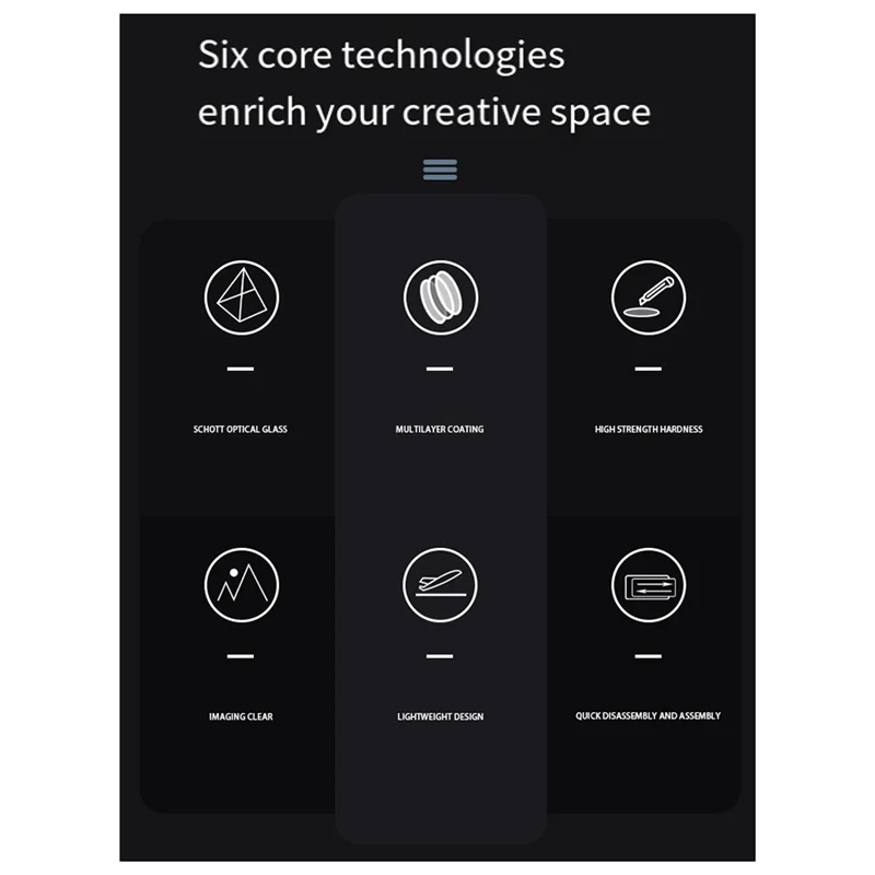 Durable-For DJI O3 Sky Avata Filter Horizontal And Vertical Detachable Multi-Cloud Mapping Traverser Multifunction Filter, Durab