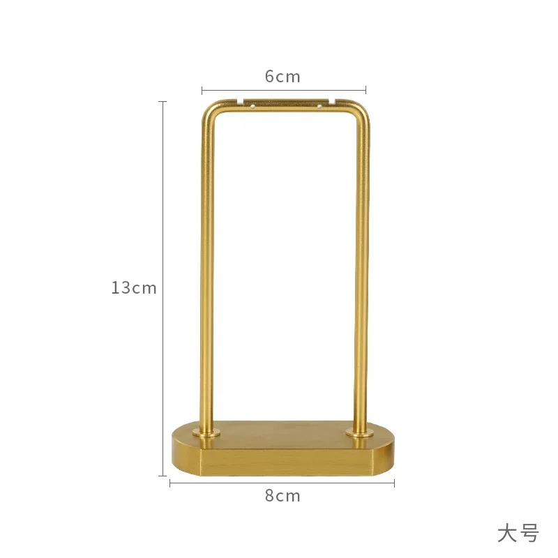 مخروطي على شكل حلقة حامل حلقة عرض موقف التخزين ورف عرض حلقة معدنية حامل مجوهرات اطلاق النار الدعامة