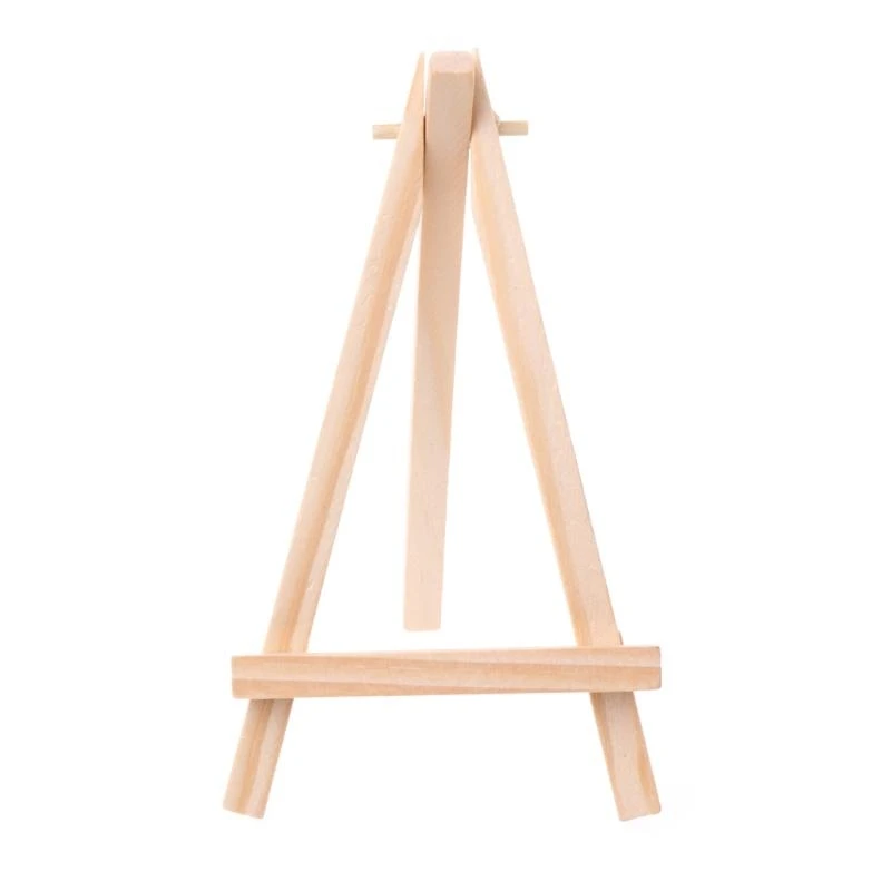 Мини -деревянный штатив Мольберт показ картинка карты карты Canvas Holder Wedding Party