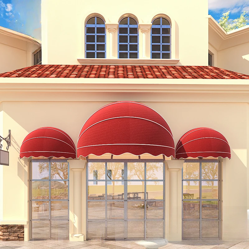 Manufacturer's supply of French folding canopies, watermelon canopies, outdoor sunshades, coffee shops, balconies,