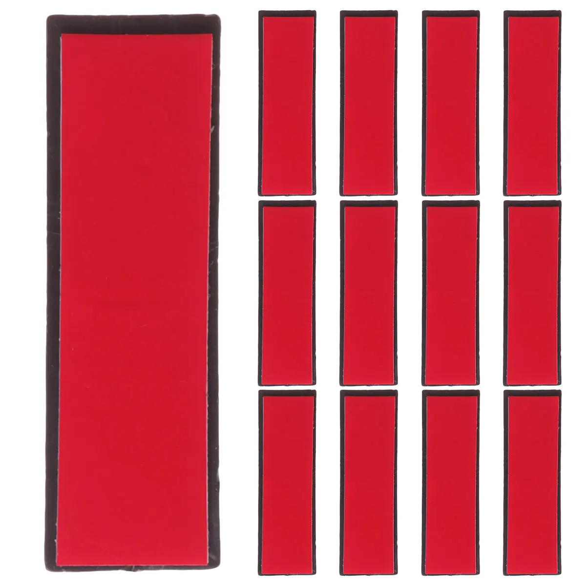 

120pcs Chest Badge Pins Black Widened Plastic Safety Bar For Name Tags Id Badges Crafting Brooch Pin Badge Backs Adhesive
