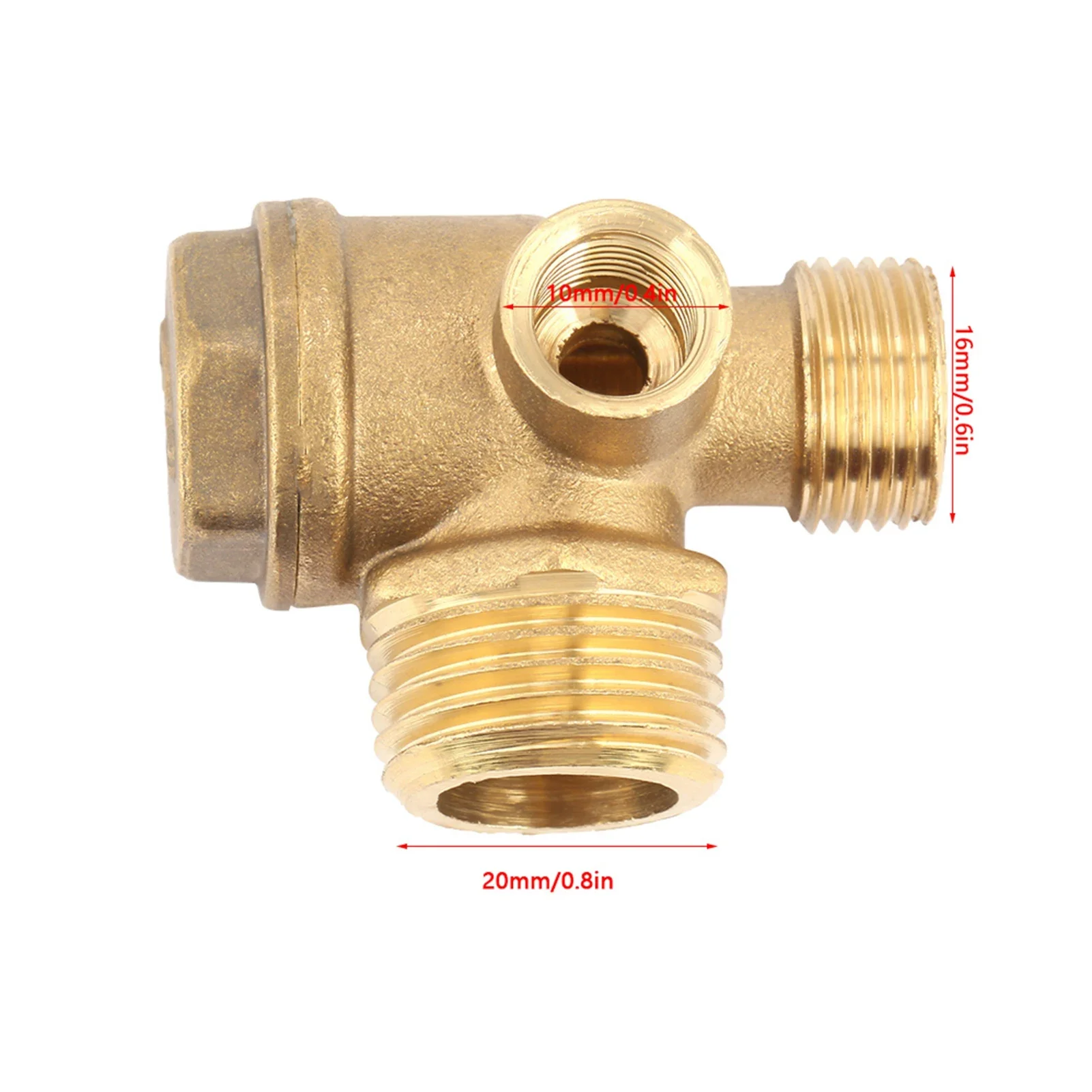 Brass Pressure Regulator Water Pressure Regulator DN15 Brass Adjustable Water Pressure Regulator Reducer With Gauge Meter
