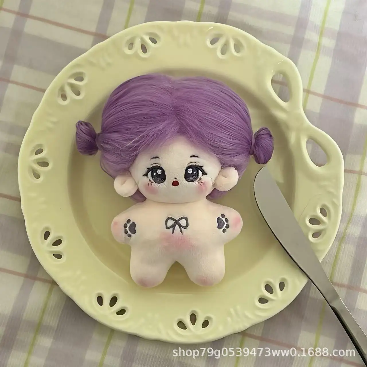 

10cm Cute Cartoon Mini Idol Stuffed Soft Cotton Doll Kawaii Plush Baby Dolls No Attributes Cute Soft Toys Girls Birthday Gifts