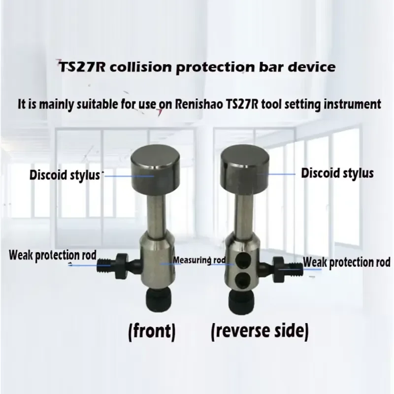 for Renishaw TS27R Stylus Rod Weak Protection Collision Rod Ceramic Square Stylus Five-directional Tool Setter A-5003-5171