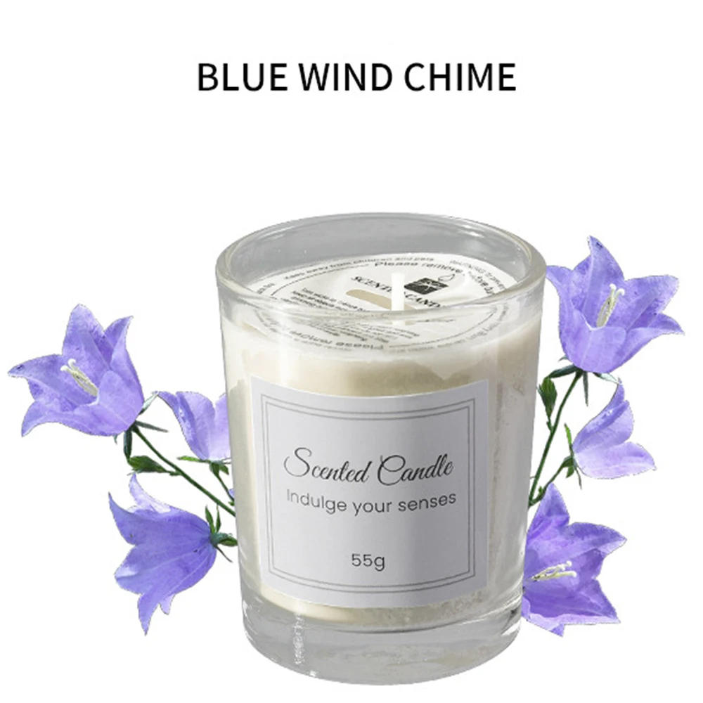 1pcs Premium Aromatherapy Candle Gift Box Comes with Glass Cup Smokeless Soy Wax Aromatherapy Candle Day Christmas Valentine’s view 3