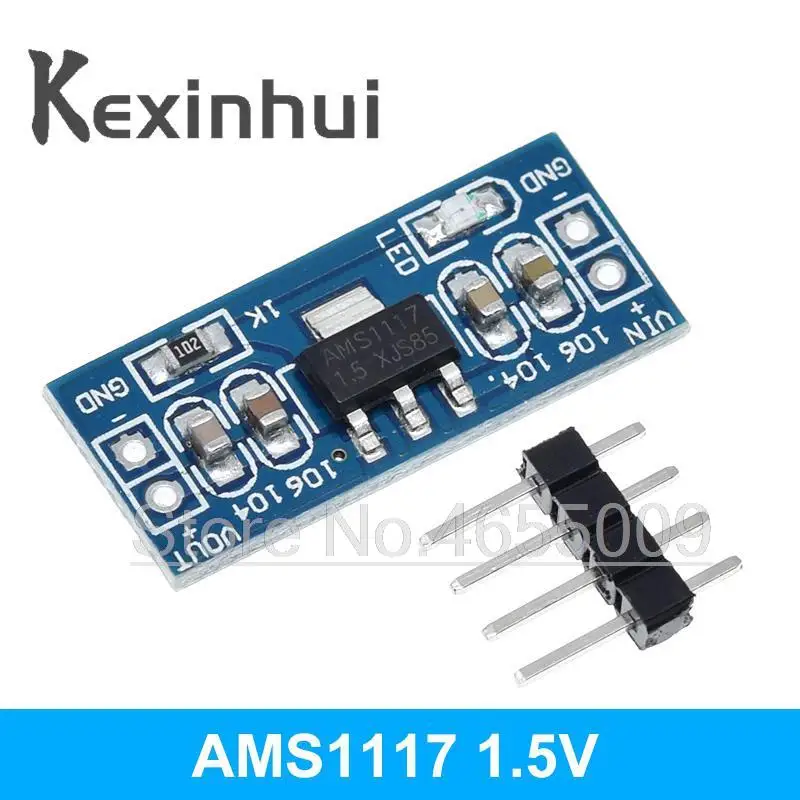 5PCS AMS1117 1.2V 1.5V 1.8V 2.5V 3.3V 5V power supply module AMS1117-5.0V power module AMS1117-3.3V For diy kit