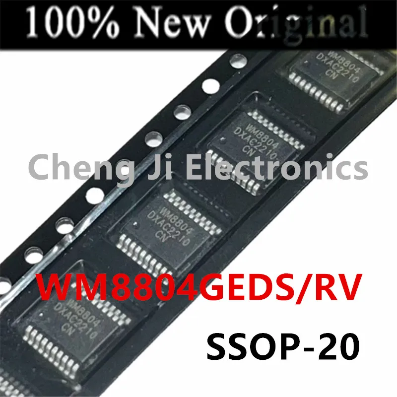 5PCS/Lot   WM8804GEDS   WM8804GEDS/RV   WM8804G  SSOP-20  New Original Digital Interface Receiver    WM8805GEDS/RV   WM8805G