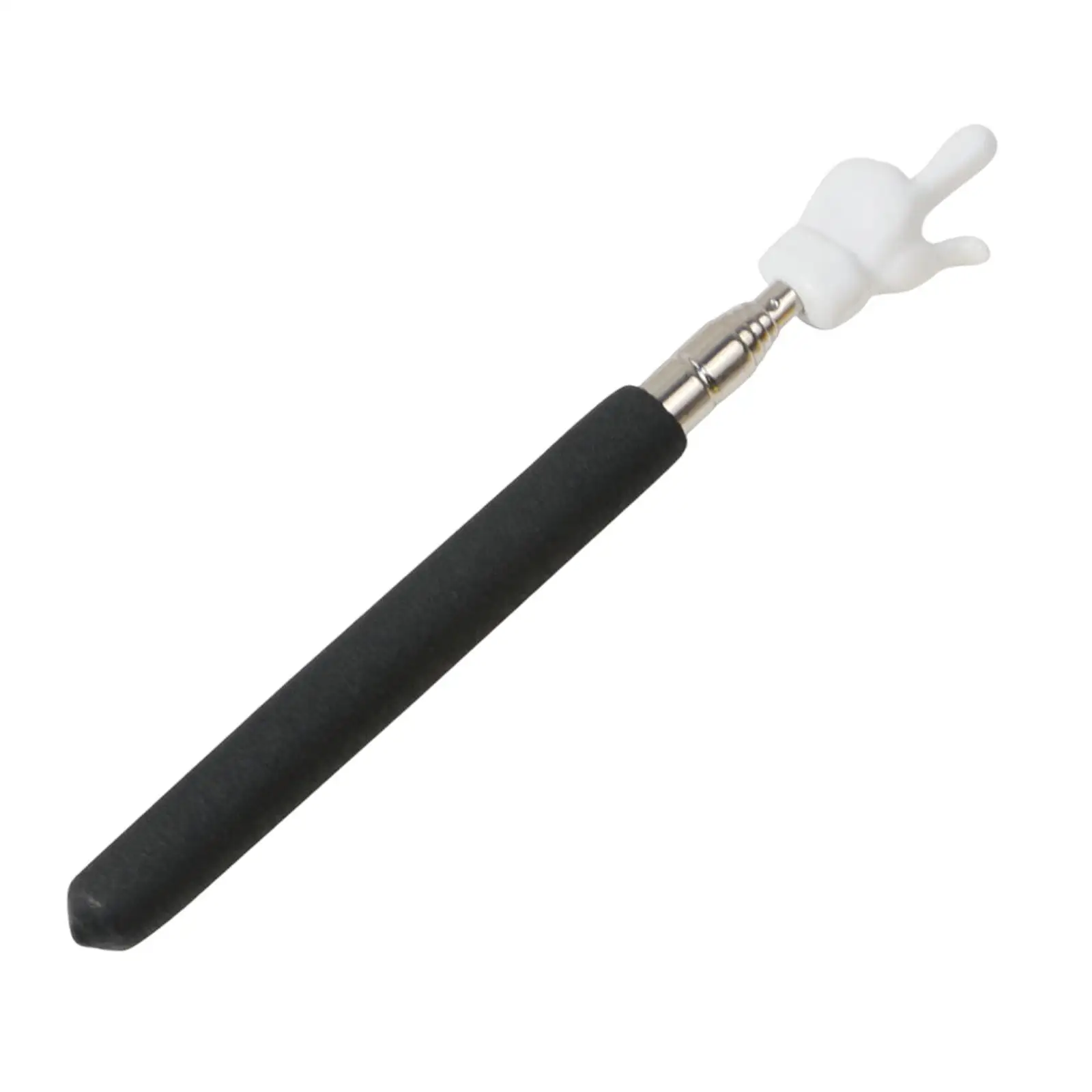 Durable Stainless Steel Teaching Pointer Retractable Hand Design for Classroom Participation Whiteboard Reading Role Play