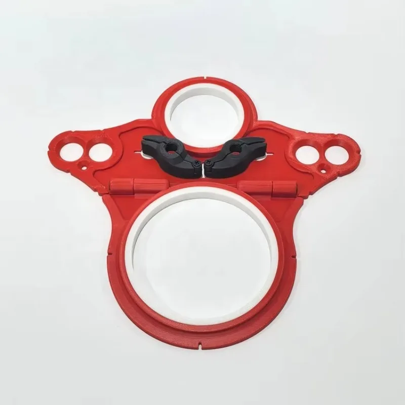 折りたたみ式デザインの穴あけ位置決め器