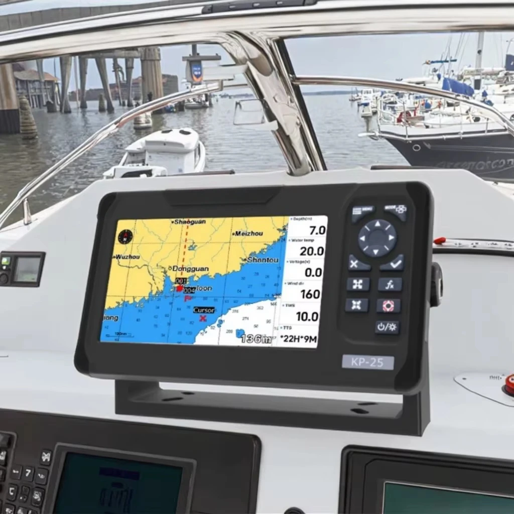 KP-25/KP-27A/27X نظام تحديد المواقع العالمي/الرسمة الرسم البياني أسلم AIS تجنب الاصطدام اللوازم البحرية #5