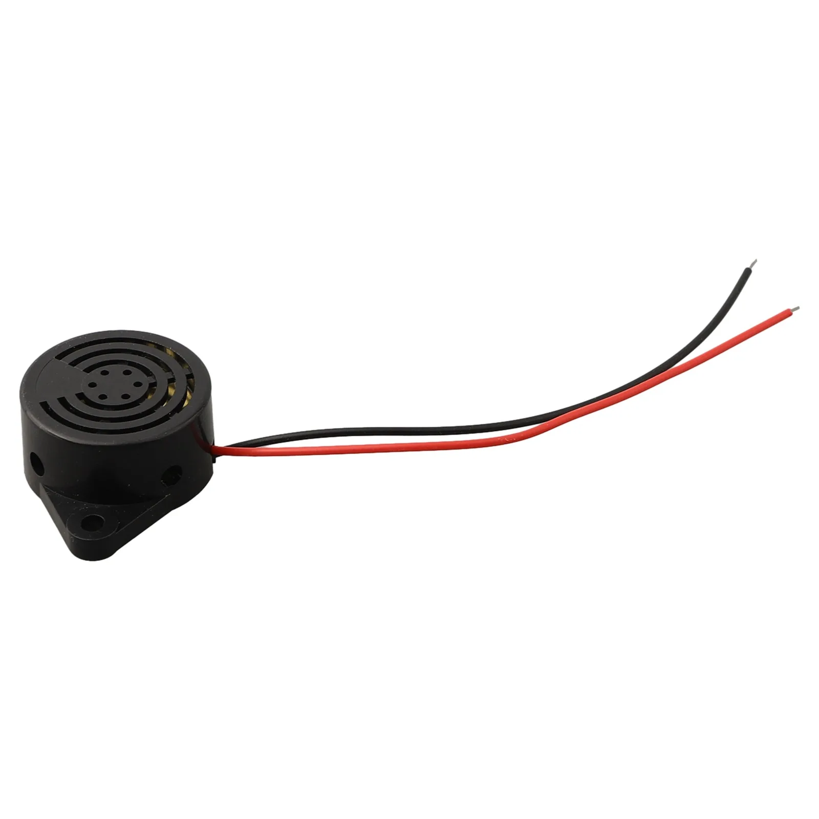 DC3V-24V 15mA 100dB Electronic Buzzer Beep Tone Alarm Ringer Continuous Sound Black And Red 2 Wire Electronic Buzzer