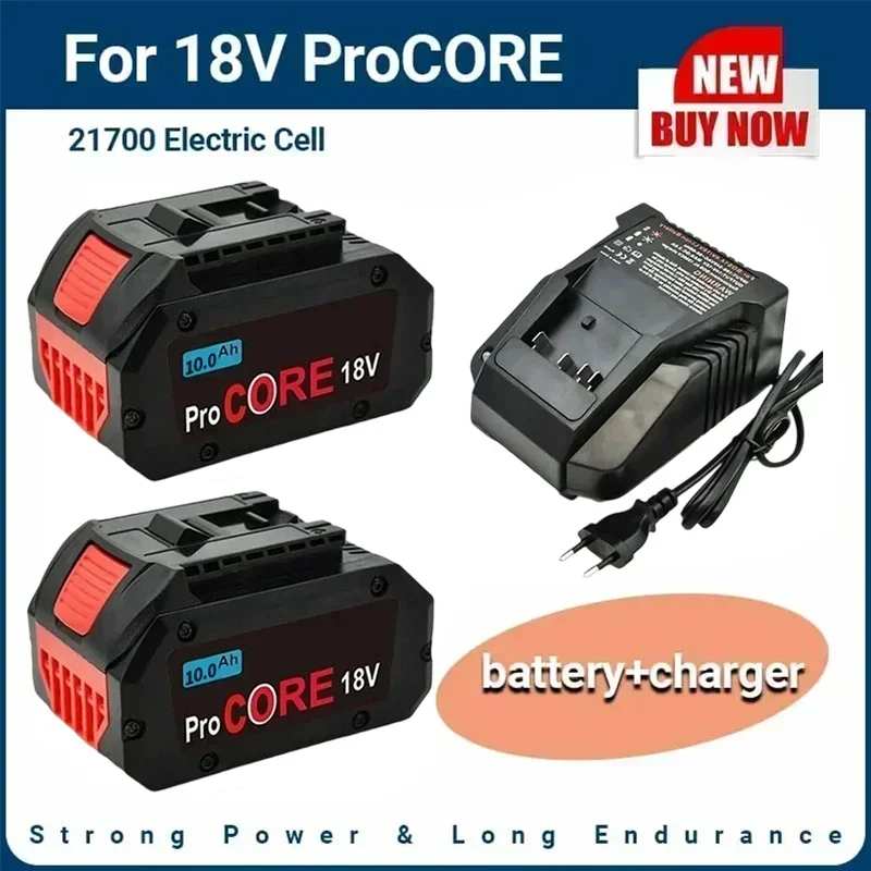 CORE18V 10.0Ah ProCORE Replacement Battery for Bosch 18V Professional System Cordless Tools BAT609 B