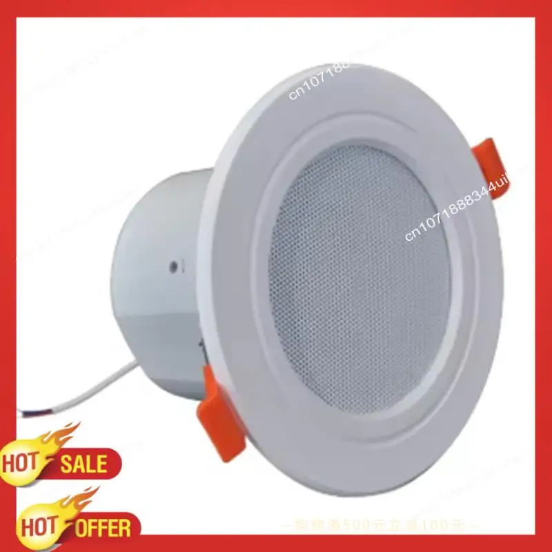 B47C 3'' Ceiling Home Speaker Speaker Forkitchen Bathroom 10W Moisture-Proof Full Range Music Speaker Full Range Music Speaker W
