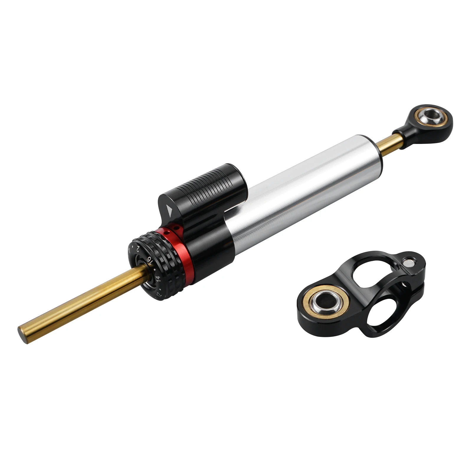 

Steering Damper Stabilizer 252mm For Yamaha KTM Enduro Honda Suzuki GSXR Kawasaki BMW Ducati Husqvarna Aprilia Triumph Dayton