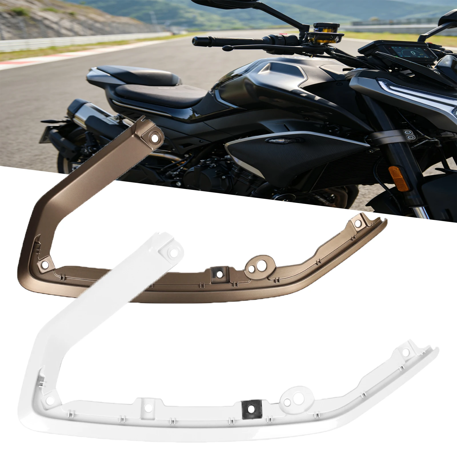 

For CFMOTO 800NK NK800 For CF800NK Motorcycle Original Accessories Radiator Left Right Protective Panels Decorative Panel Strips