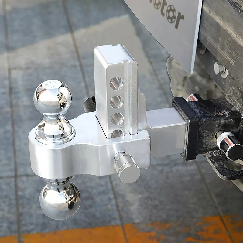 Adjustable Offroad Tow Hitch High Strength Aluminum Trailer Towing Accessory For Pickup Truck