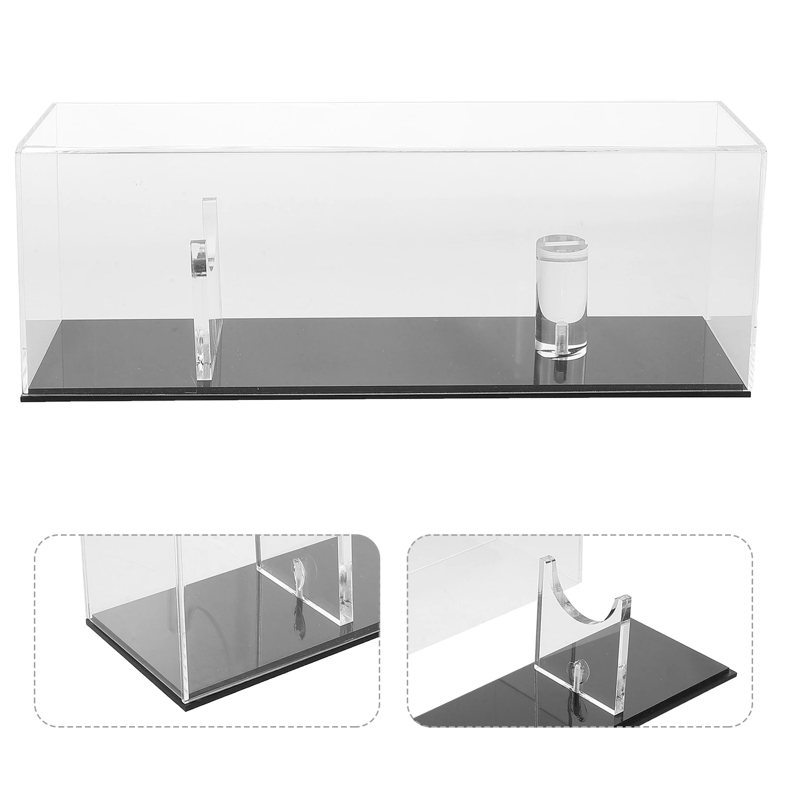 

Clear Acrylic Stand Foldable Storage Rack For Tabletop Outdoor Exhibitions Knife Collection Rack Knife Storage Display Acrylic