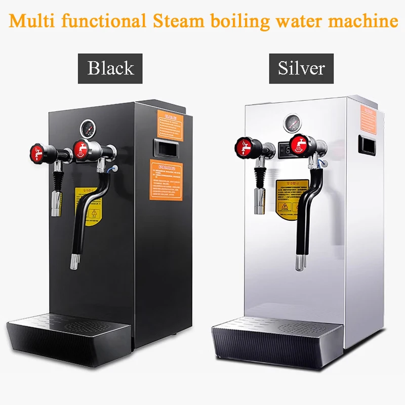 Fixed Temperature Steam Milk Frother, Multifunctional Fully Automatic Heating Steam Machine For Milk Tea Shop